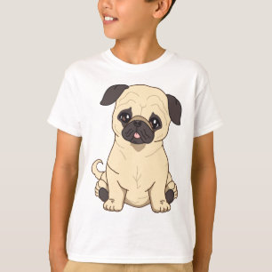 Camiseta Dibujo De Pug De Pablo Fernandez Limited Edition