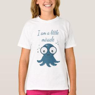 Camiseta dibujo de pulpo soy un pequeño milagro