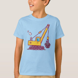 Camiseta Dibujo de rana de construcción - Inspirado por niñ