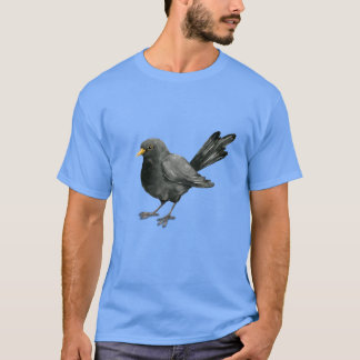 Camiseta Dibujo de tinta negra