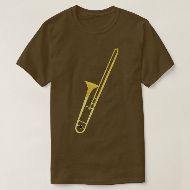 Camiseta Dibujo de una trombona (Diseño del anverso)
