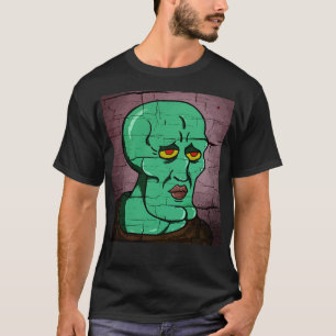 Camiseta Dibujo de vectores de estilo angustiado y atractiv
