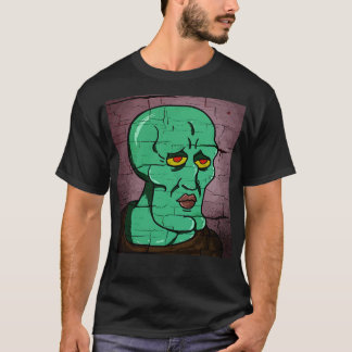 Camiseta Dibujo de vectores de estilo angustiado y atractiv