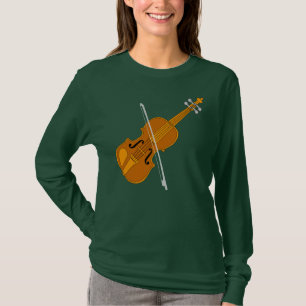 Camiseta Dibujo de violín