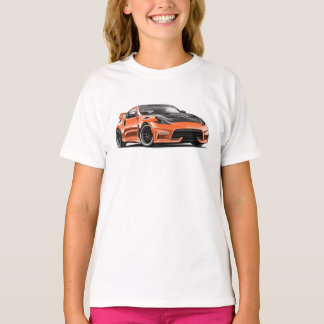 Camiseta dibujo del 370z en llavero para entusiastas de aut