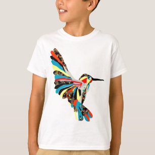 Camiseta dibujo del colibrí