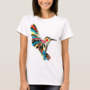 Camiseta dibujo del colibrí