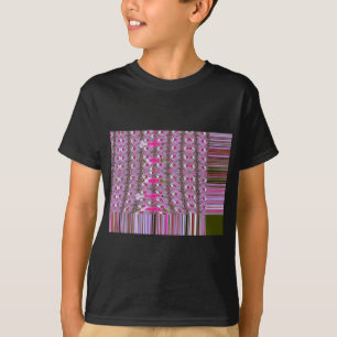 Camiseta Dibujo del patrón abstracto de denso e intrincado