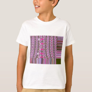 Camiseta Dibujo del patrón abstracto de denso e intrincado