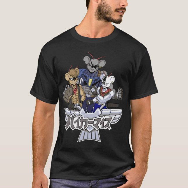Camiseta Dibujo del ratón trayendo vinnie (Anverso)