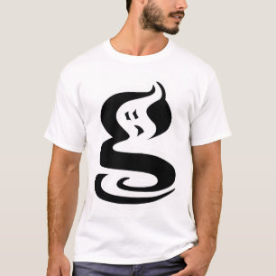 Camiseta Dibujo Digital Fantasma – Embrujo Minimalista