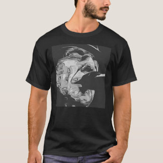 Camiseta Dibujo digital original de alta calidad de Leonard
