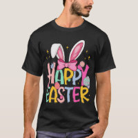 Dibujo divertido de conejo Easter Feliz Pascua