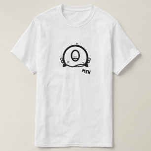 Camiseta Dibujo Divertido de una Criatura Torta con un Ojo