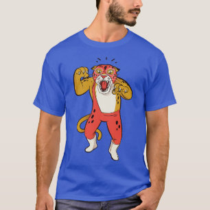 Camiseta Dibujo Drawi de la luchadora de Jaguar Luchador, c
