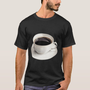 Camiseta Dibujo en acuarela de una taza de Americano