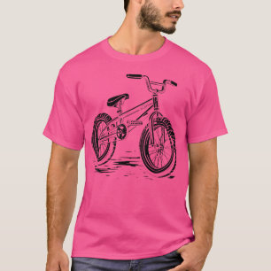 Camiseta Dibujo en bicicleta de Bmx