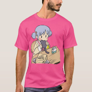 Camiseta Dibujo Esa Escena De Mio Comiendo Sakamoto Para El