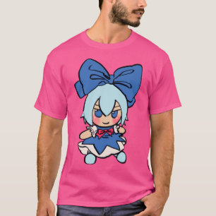 Camiseta Dibujo Ese Cirno Fumo Luchar Meme Touhou