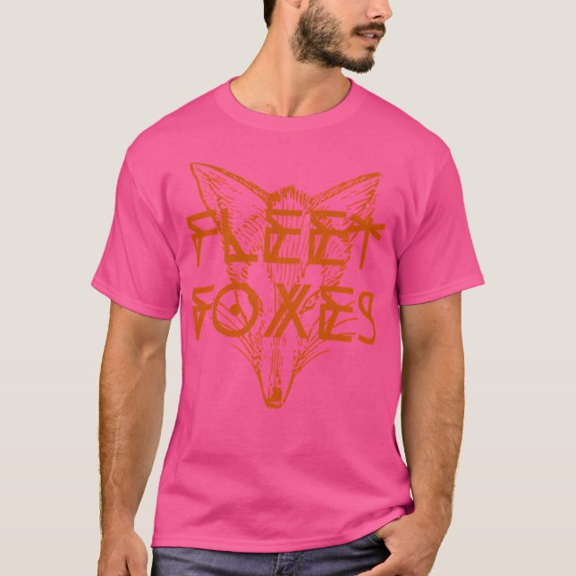 Camiseta Dibujo Fox Fox Fleet E Ilustración Geométrica (Anverso)