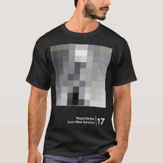 Camiseta Dibujo gráfico de estilo minimalista de Mount Kimb