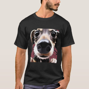 Camiseta Dibujo ingenioso de cachorro perro beagle lindo