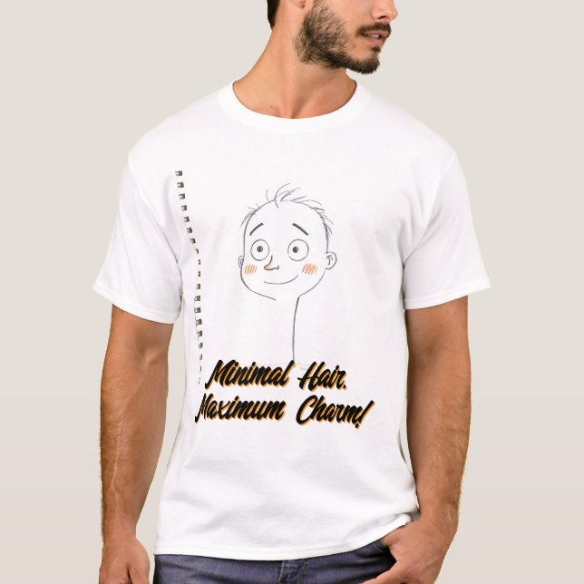 Camiseta Dibujo lúdico de una cara sonriente (Anverso)