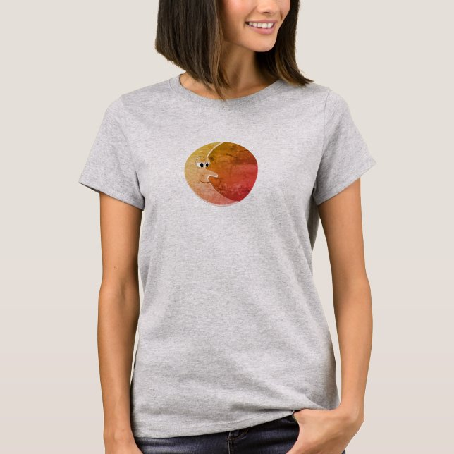 Camiseta Dibujo Luna Luna Luna Luna Luna Vintage (Anverso)