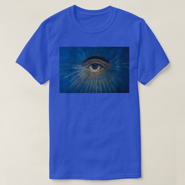 Camiseta Dibujo ocular mediocre (Diseño del anverso)