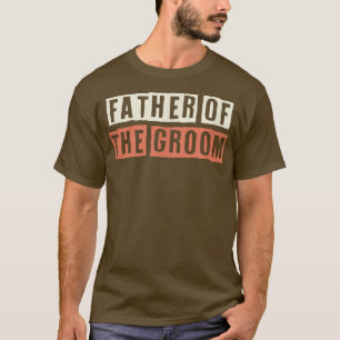 Camiseta Dibujo Retro Divertido Padre Del Novio Decir Sar