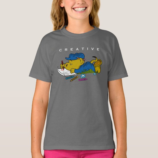 Camiseta Dibujo salvaje (Anverso)