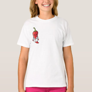 Camiseta Dibujos animados de chile para niños médicos