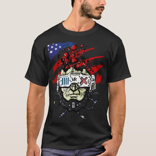 Camiseta Dibujos animados de Ganesha. (Anverso)