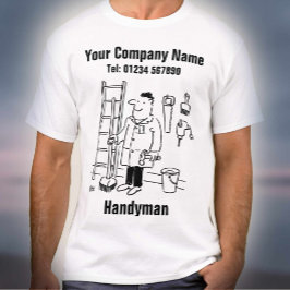 Camiseta Dibujos animados de hombre habilidoso
