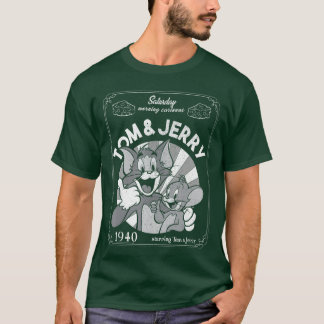 Camiseta Dibujos animados de Tom y Jerry del sábado por la