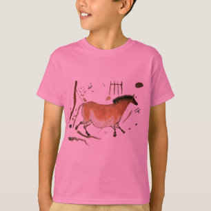Camiseta Dibujos de cueva Lascaux Prehistórico francés