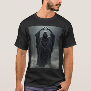 Camiseta Dibujos divertidos de fantasmas con manos en forma