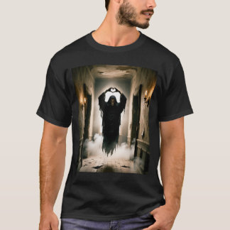 Camiseta Dibujos divertidos de fantasmas con manos en forma