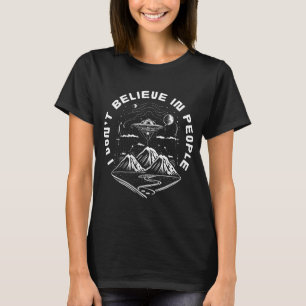 Camiseta Dibujos divertidos de ovnis y alienígenas que no c