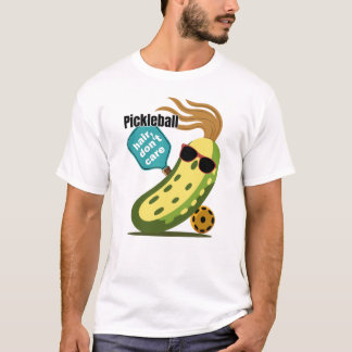 Camiseta Dibujos divertidos de Pickleball | Pickleball Pelo