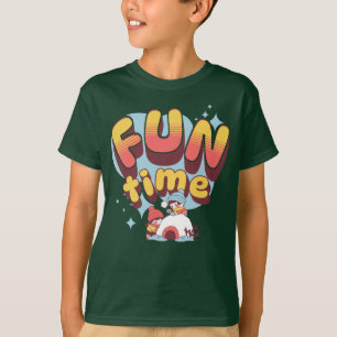 Camiseta dibujos esquimales lindos, citas de "Fun Time"