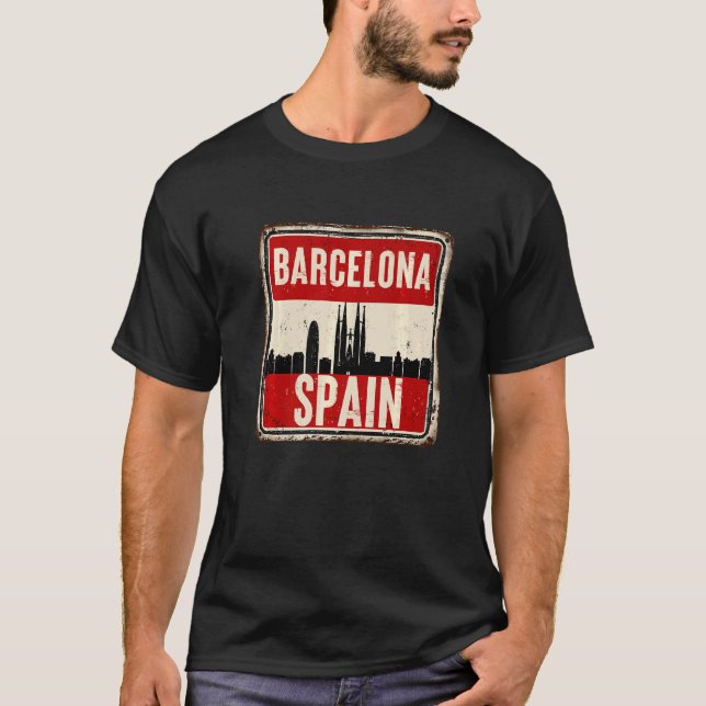 Camiseta Dibujos gráficos de Barcelona y diseños de Guay (Anverso)