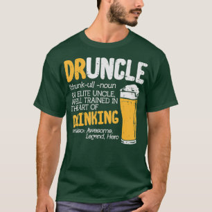 Camiseta Diccionario borrachín gracioso bebe tío de élit