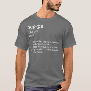 Camiseta Diccionario del abuelo de la Boppa en el Día del
