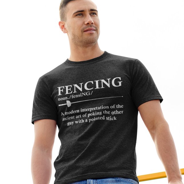 Camiseta Diccionario divertido de esgrima de definición de  (Subido por el creador)