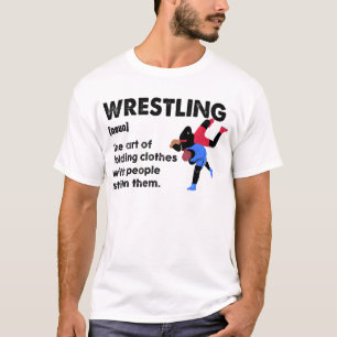 Camiseta Diccionario divertido de la lucha libre Definición