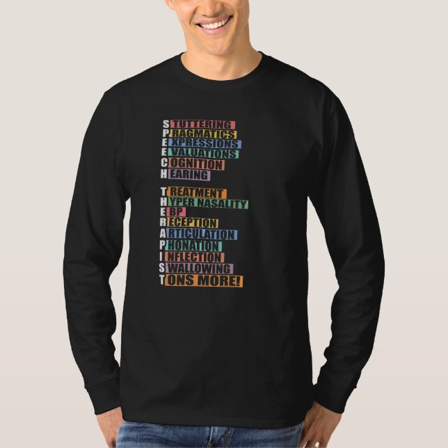 Camiseta Diccionario - Terapia de voz Premium (Anverso)
