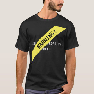 Camiseta Dice chistes inapropiados