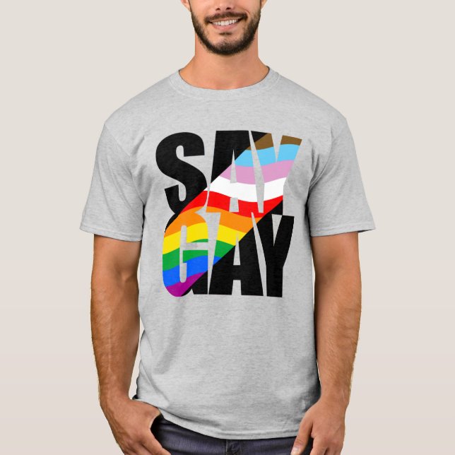 CAMISETA DICE GAY (Anverso)
