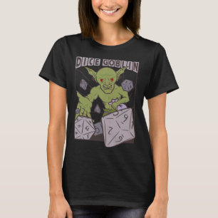Camiseta Dice Goblin Orc D20 Dice para un JUEGO RPG